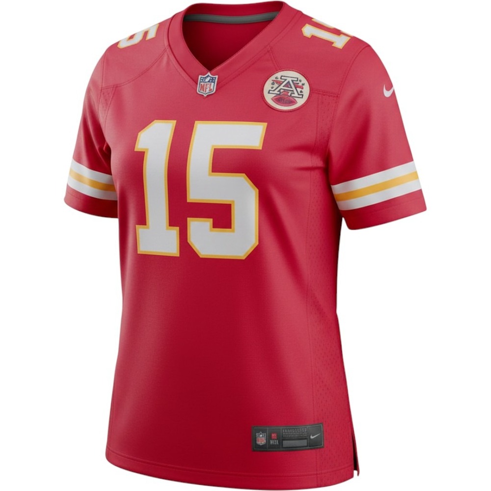 Nike Kansas City Chiefs Patrick Mahomes 15 Jersey Red Womens Small NFL NEW